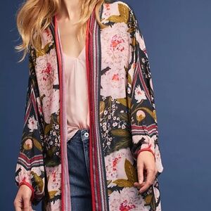Anthropologie Bl^nk London Floral Cardigan